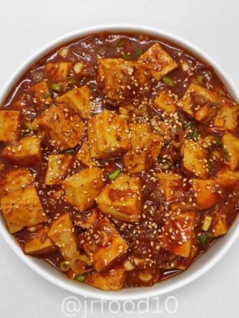 vegan mapo tofu