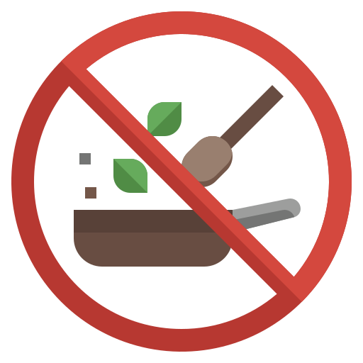 no cooking icon