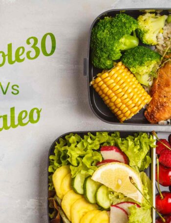 A healthy food Paleo vs Whole30