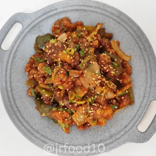 Gobi Schezwan (Cauliflower in Schezwan Sauce)