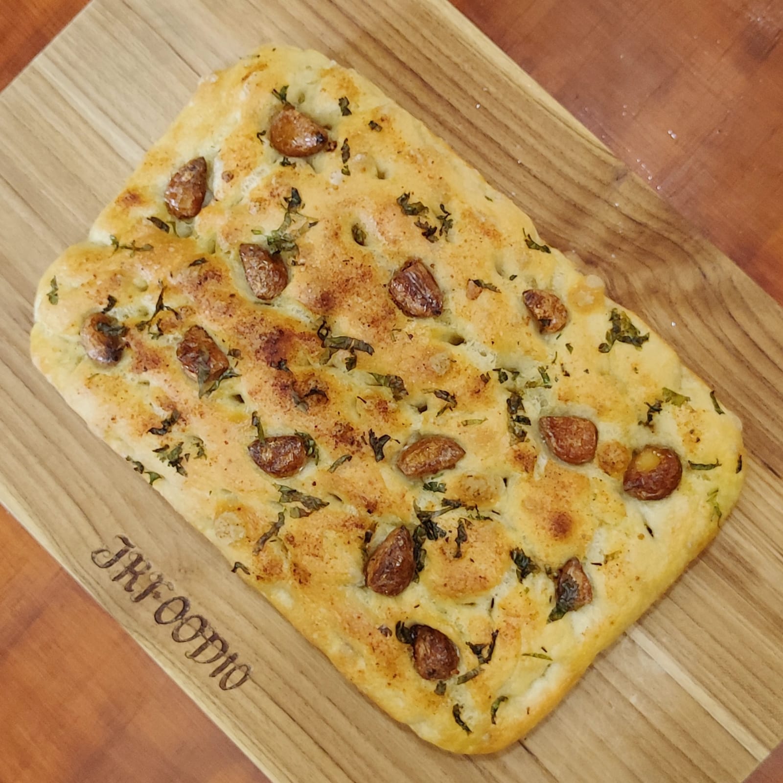 Garlic Foccacia Recipe