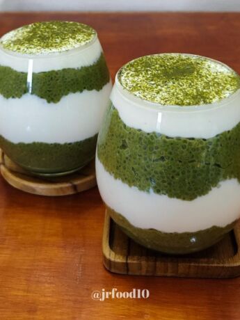 Matchamisu Chia Pudding