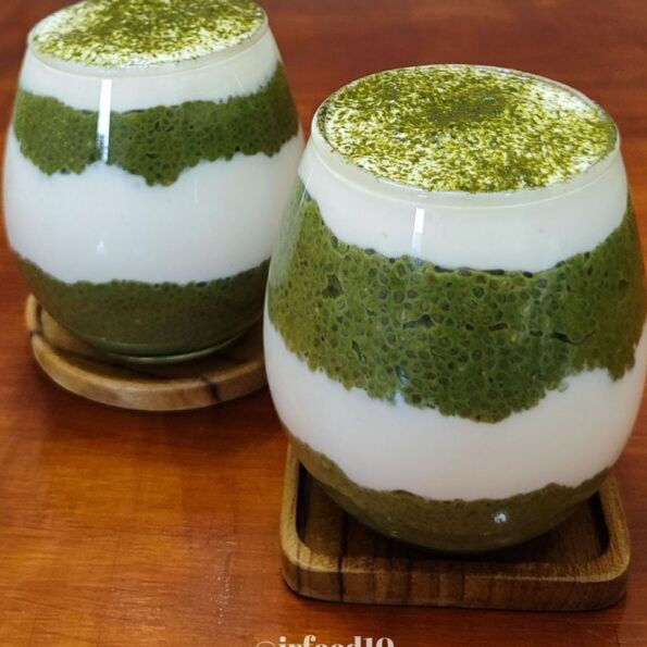 Matchamisu Chia Pudding