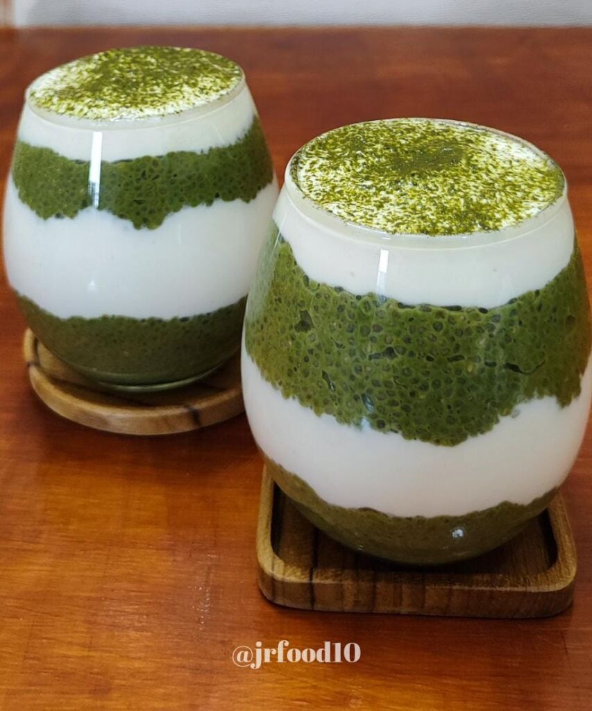 Matchamisu Chia Pudding